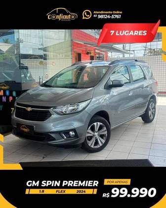 CHEVROLET SPIN 1.8 PREMIER 8V FLEX 4P AUTOMÁTICO